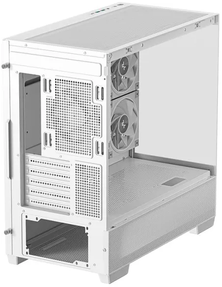 DeepCool CG380 3F WH: caja Micro-ATX panorámica