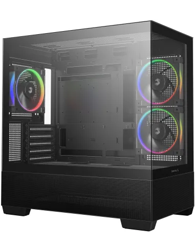 DeepCool CG380 3F: caja micro ATX panorámica USB-C