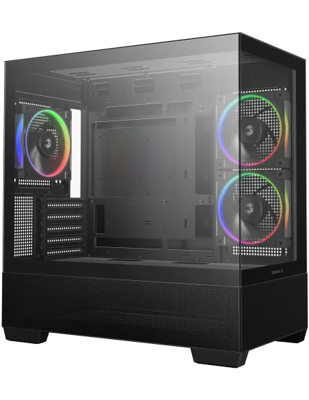 DeepCool CG380 3F: caja micro ATX panorámica USB-C