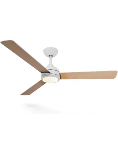 Philips Velyx Blanco/Madera Plafón ventilador 32 W (ventilador) + 24 W (luz)-EPELIM0081