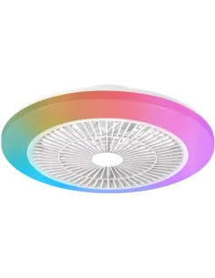 Philips Amilo Plafón Ventilador con Luz 40 W + Ventilador 20 W-EPELIM0090
