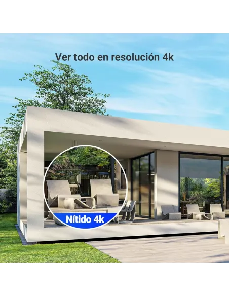 EZVIZ H3K PoE 4K PoE: cámara exterior IP67 2,8 mm