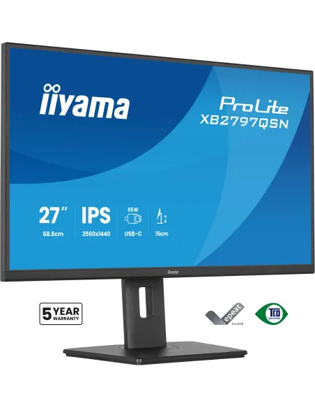 iiyama ProLite XB2797QSN-B1: monitor QHD USB-C
