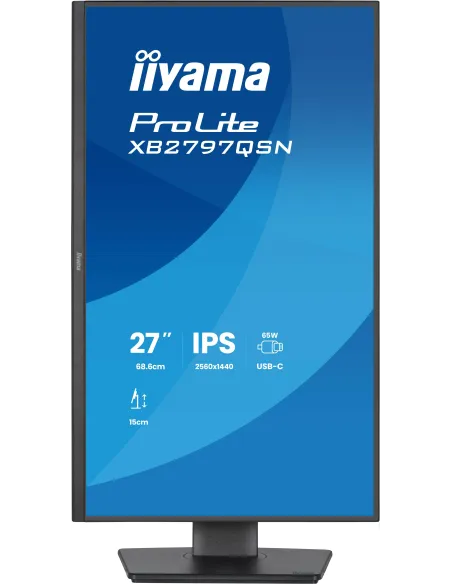 iiyama ProLite XB2797QSN-B1: monitor QHD USB-C