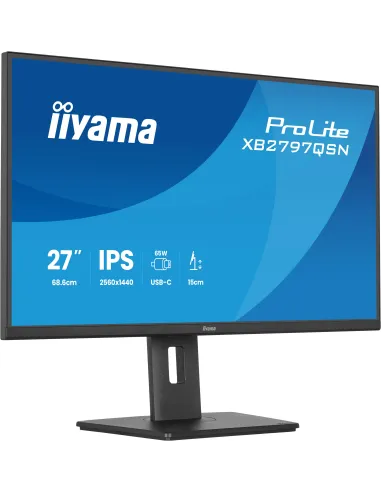iiyama ProLite XB2797QSN-B1: monitor QHD USB-C