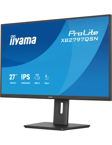 iiyama ProLite XB2797QSN-B1: monitor QHD USB-C
