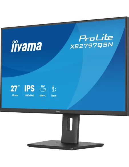 iiyama ProLite XB2797QSN-B1: monitor QHD USB-C