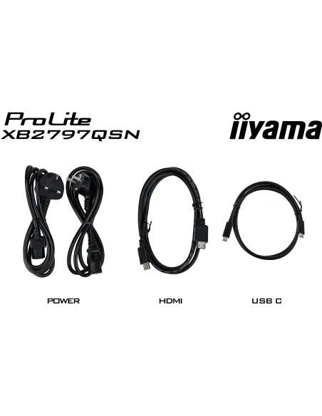 iiyama ProLite XB2797QSN-B1: monitor QHD USB-C