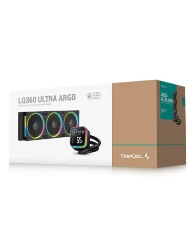 Kit de Refrigeración Liquida DeepCool LQ360 ULTRA ARGB Negra