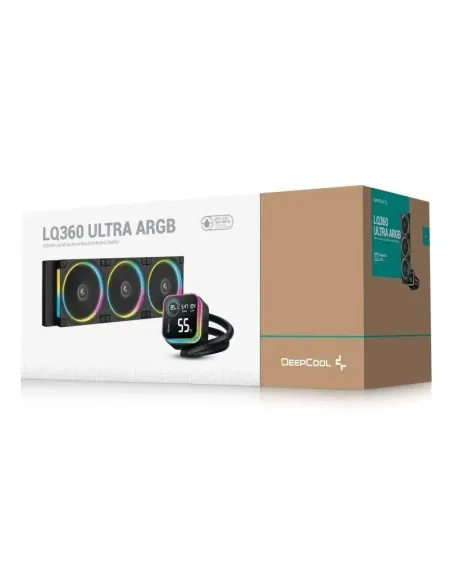 Kit de Refrigeración Liquida DeepCool LQ360 ULTRA ARGB Negra
