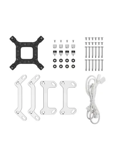 DeepCool LQ360 ULTRA ARGB WH: AIO 360 mm blanca