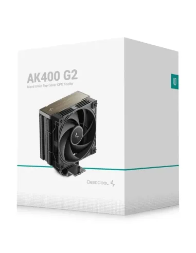 Disipador por Aire para CPU DeepCool AK400 G2 Negro/Madera