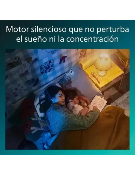Ventilador de Techo con luz LED Philips Olas Negro