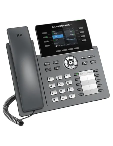 Grandstream GRP2634: teléfono IP 8 líneas SIP con PoE