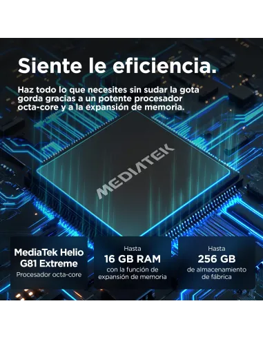 Smartphone Motorola moto G05 4GB/128GB Azul: 6,67" 90 Hz