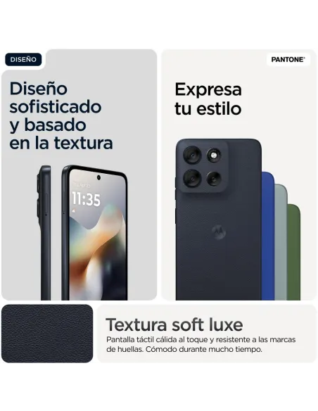 Smartphone Motorola Moto G56 5G 8GB/256GB Negro IP68/69