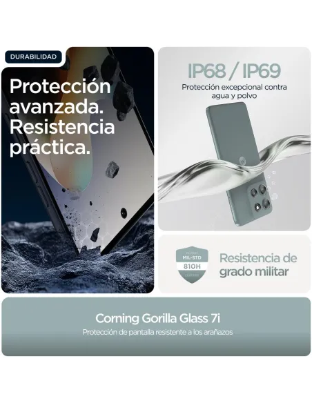 Motorola Moto G56 5G 8GB/256GB Gris: 120 Hz, 5200 mAh e IP69