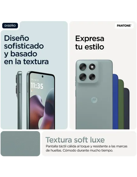 Motorola Moto G56 5G 8GB/256GB Gris: 120 Hz, 5200 mAh e IP69