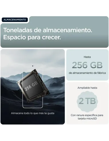Motorola Moto G56 5G 8GB/256GB Gris: 120 Hz, 5200 mAh e IP69