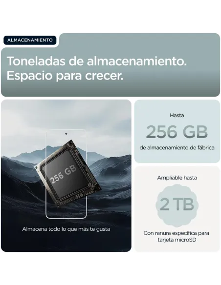 Motorola Moto G56 5G 8GB/256GB Gris: 120 Hz, 5200 mAh e IP69