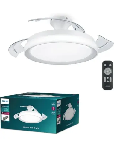 Philips Bliss Ventilador de Techo con luz Blanca