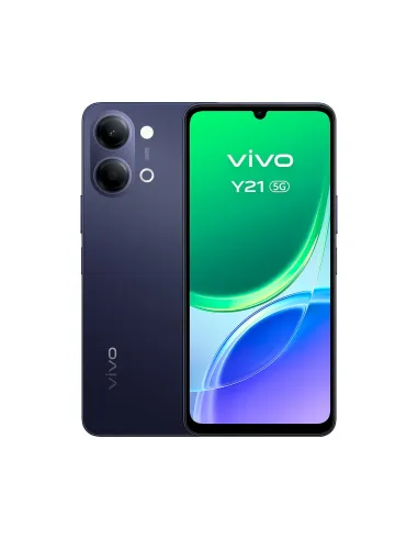 Vivo Y21 5G 4GB 256GB Voyage Black y Auriculares + Cargador