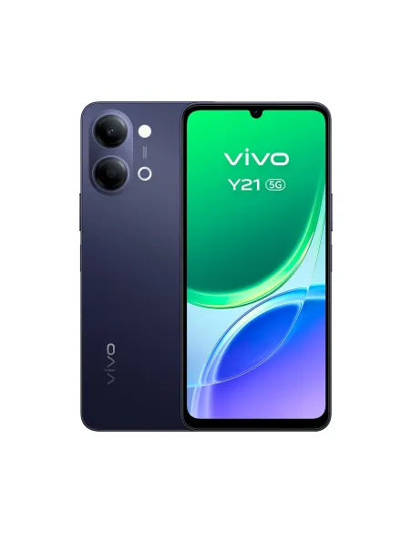 Vivo Y21 5G 4GB 256GB Voyage Black y Auriculares + Cargador