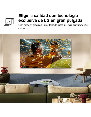 Televisor LG 55NU850B6LA: TV 55" 4K con webOS 26