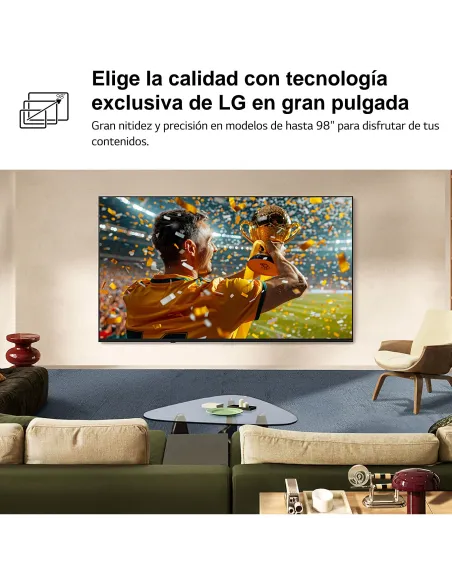 Televisor LG 55NU850B6LA: TV 55" 4K con webOS 26