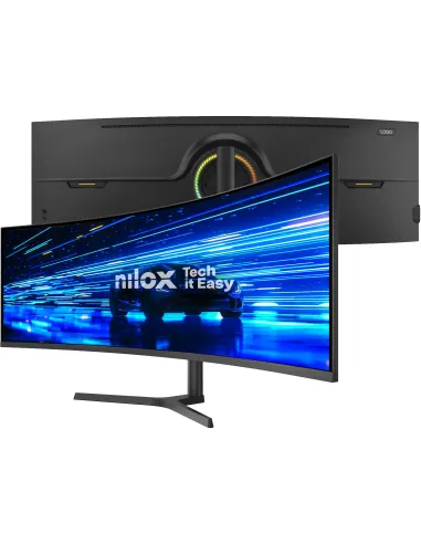 Nilox NXM49CRVDC2: monitor 49" Dual QHD 165 Hz