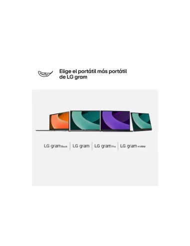 Portátil LG gram Pro 16Z90TP-K.AD88B con pantalla 16" OLED