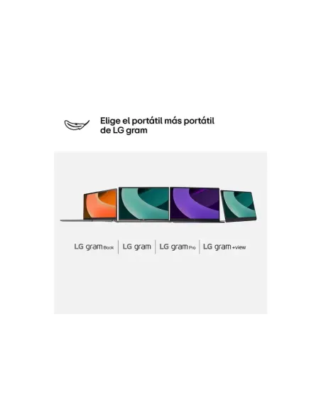 Portátil LG gram Pro 16Z90TP-K.AD88B con pantalla 16" OLED