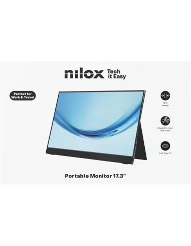 Nilox NXMP17FHD601: monitor portátil 17,3" IPS