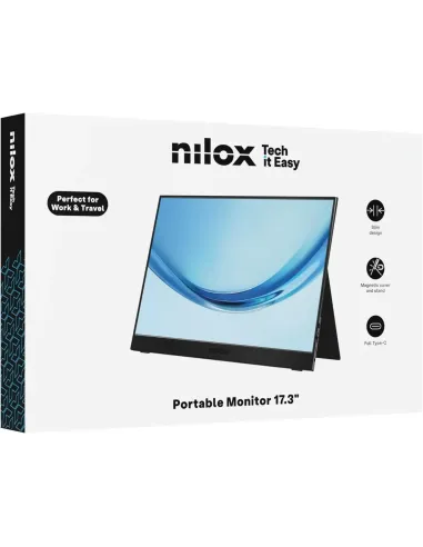 Nilox NXMP17FHD601: monitor portátil 17,3" IPS