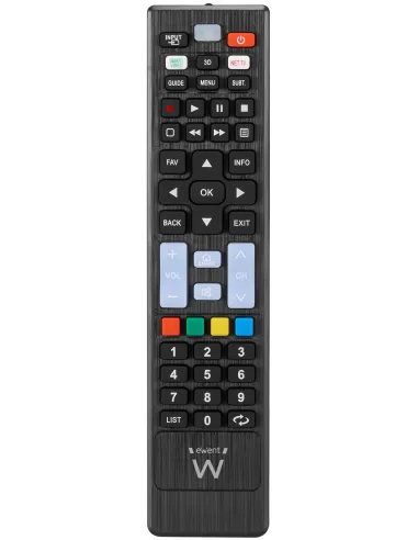 Ewent EW1577 Mando a Distancia Universal 4 en 1 Programable micro USB