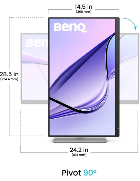 Monitor 5K 27" BenQ MA270S con Thunderbolt 4