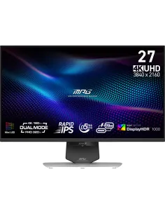 MSI MPG 274URDFW E16M  27" Mini LED Rapid IPS UltraHD 4K Dual Mode 160Hz USB-C VESA DisplayHDR 1000-1401004