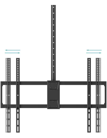 TooQ LPCE11120TSLI-B: soporte techo TV 60"-120"