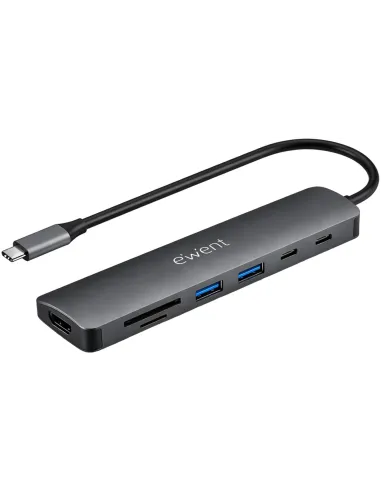 Ewent Hub USB-C 7 en 1 con HDMI 4K 60Hz