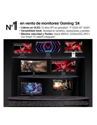LG UltraGear OLED 27GX704A-B  monitor OLED QHD 27" 0,03 ms
