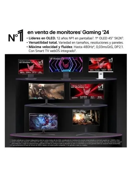 LG UltraGear OLED 27GX704A-B  monitor OLED QHD 27" 0,03 ms