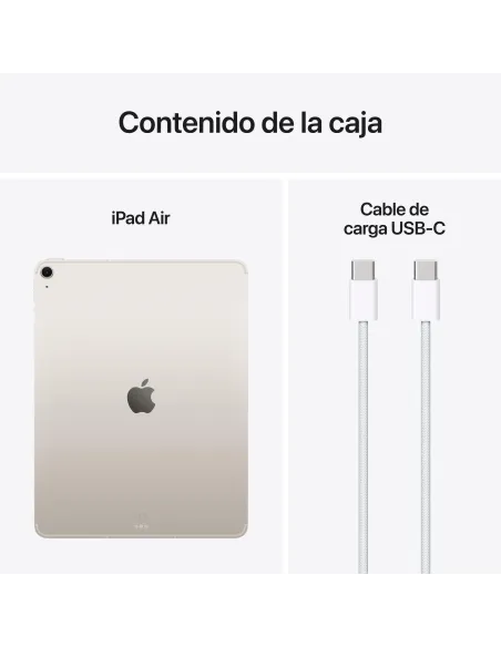 Apple iPad Air M3 2025 WiFi + Cellular 13" 256GB Blanco