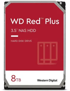 Western Digital Red Plus NAS 8TB  3.5" SATA 3-HDD65545