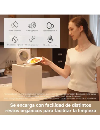 Dreame SF25: trituradora de residuos en seco 2,5 L