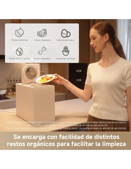 Dreame SF25: trituradora de residuos en seco 2,5 L