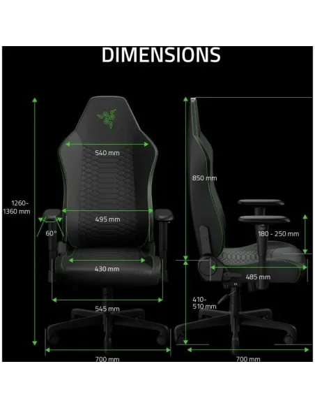Razer Iskur V2 X NewGen: silla gaming con lumbar