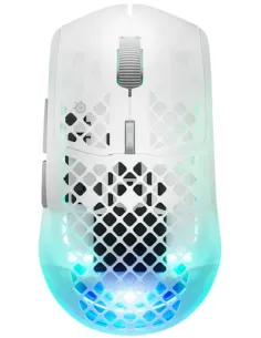 SteelSeries Aerox 3 Wireless Gen 2 Ghost Ratón inalámbrico para videojuegos 4K-1410063