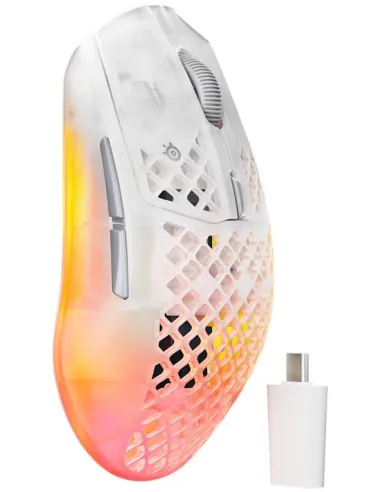 Ratón Inalámbrico SteelSeries Aerox 3 Wireless Gen 2 Ghost