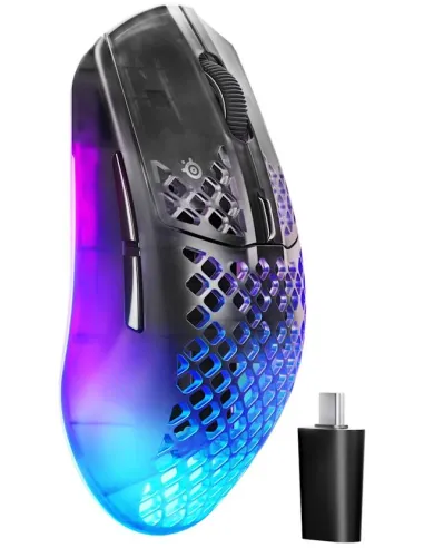 Ratón Inalámbrico SteelSeries Aerox 3 Wireless Gen 2 Shadow