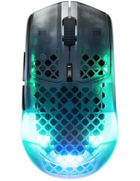 SteelSeries Aerox 3 Wireless Gen 2 Shadow Ratón inalámbrico para videojuegos 4K